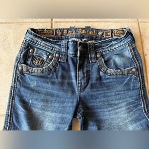 Rock Revival Men's Blue Slim Jeans